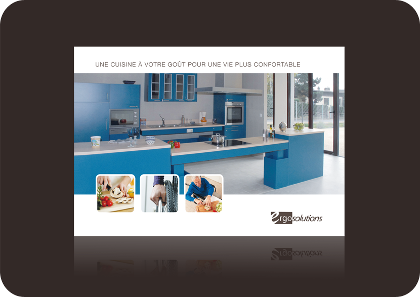 couverture de la plaquette cuisine Ergosolutions